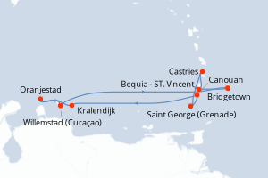 Itinéraire : Caraïbes & Amériques