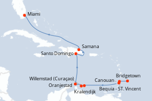 Itinéraire : Caraïbes & Amériques