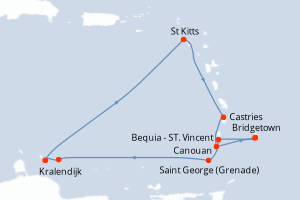 Itinéraire : Caraïbes & Amériques