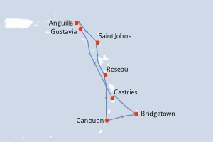 Itinéraire : Caraïbes & Amériques