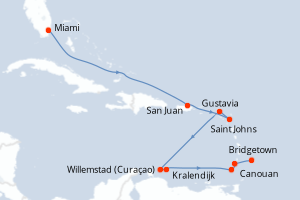 Itinéraire : Caraïbes & Amériques