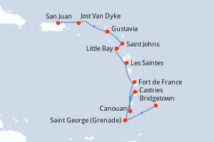 Itinéraire : Caraïbes & Amériques