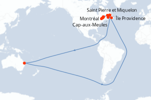 Itinéraire : Caraïbes & Amériques