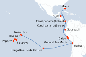Itinéraire : Caraïbes & Amériques
