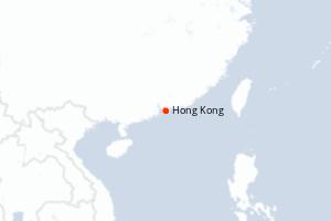 carte itinéraire croisière Asie 2 jours au départ du port de Hong Kong