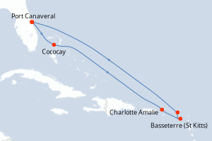 itinéraire croisière