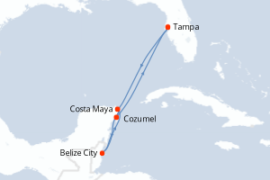 itinéraire croisière