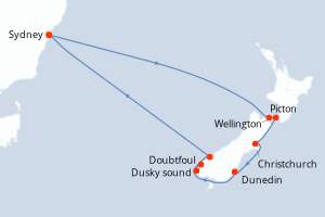 itinéraire croisière