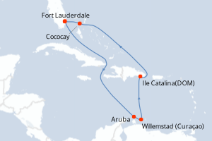 itinéraire croisière