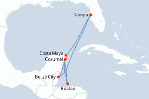 itinéraire croisière