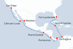 itinéraire croisière