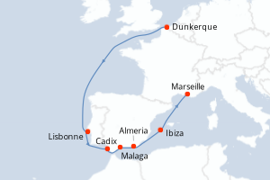 itinéraire croisière