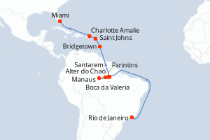 itinéraire croisière
