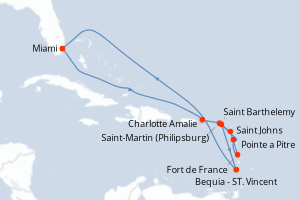 itinéraire croisière