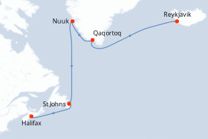 itinéraire croisière