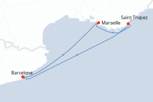 itinéraire croisière