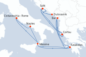 itinéraire croisière