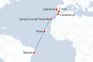 itinéraire croisière