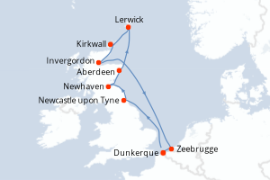 itinéraire croisière