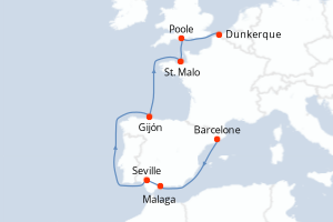 itinéraire croisière