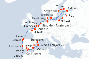 itinéraire croisière