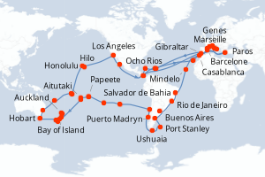 itinéraire croisière