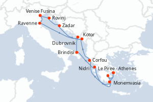 itinéraire croisière