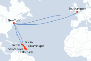itinéraire croisière