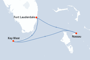 Itinéraire croisière Celebrity Cruises au départ de Fort Lauderdale