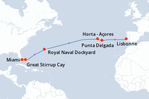 itinéraire croisière