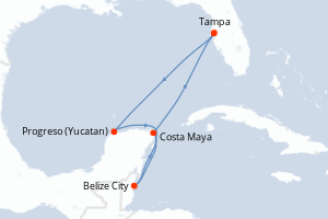 Itinéraire croisière Celebrity Cruises au départ de Tampa