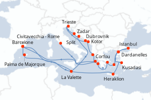 itinéraire croisière