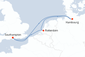 Itinéraire croisière Royal Caribbean au départ de Southampton