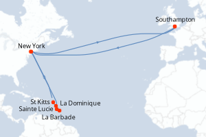 itinéraire croisière