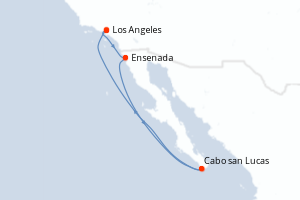 Itinéraire croisière Royal Caribbean au départ de Los Angeles