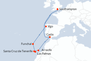 itinéraire croisière