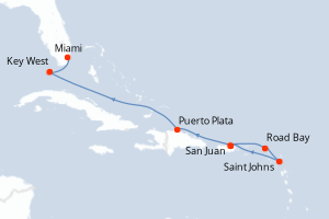 itinéraire croisière