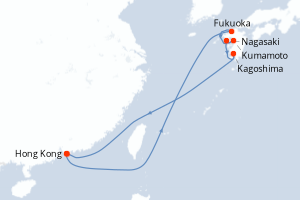 Itinéraire croisière Royal Caribbean au départ de Hong Kong