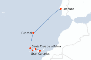 itinéraire croisière