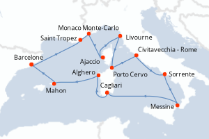 itinéraire croisière