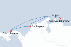 Itinéraire croisière Royal Caribbean au départ de Colon - Panama