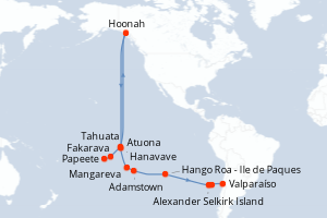 itinéraire croisière