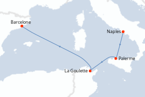 itinéraire croisière