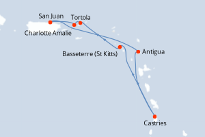 itinéraire croisière