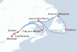 itinéraire croisière