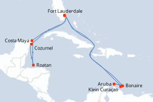 itinéraire croisière
