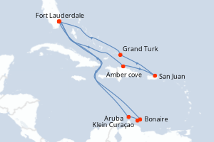 itinéraire croisière