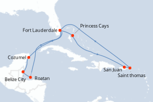 itinéraire croisière