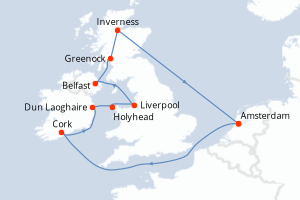 Itinéraire croisière Celebrity Cruises au départ de Amsterdam