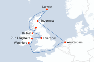 Itinéraire croisière Celebrity Cruises au départ de Amsterdam